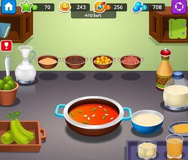 Raita Race Ingredient Preparation Raita Race gameplay showing ingredient preparation
