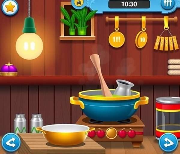 Raita Race Gameplay Raita Race game screenshot showing cooking interface